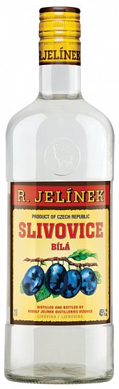 Rudolf Jelínek Slivovice bílá 45% 1l