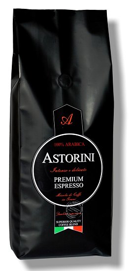 Astorini PREMIUM Arabica zrnková káva 1kg